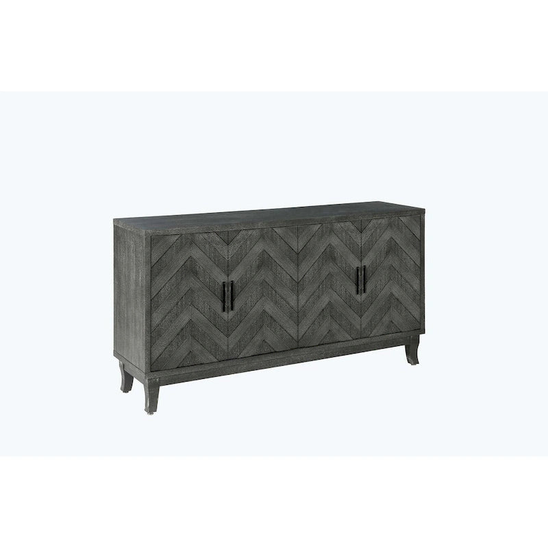 4 Door Wooden Cabinets for Living Room Dining Room Bedroom