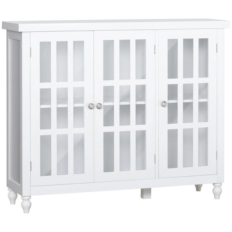 69-Inch Tall Storage Pantry Cabinet with Soft Close Doors and 3 Adjustable Shelves