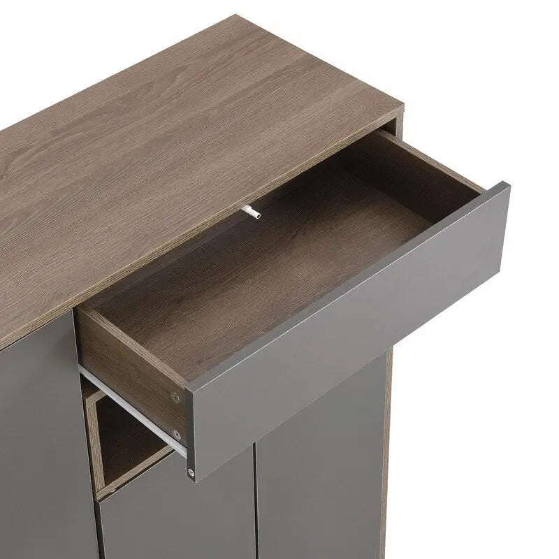 Multi-functional Shoe Storage Bench with Padded Seat
