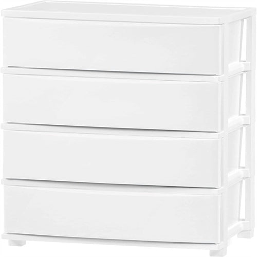 4 Drawer Wide Storage Drawer